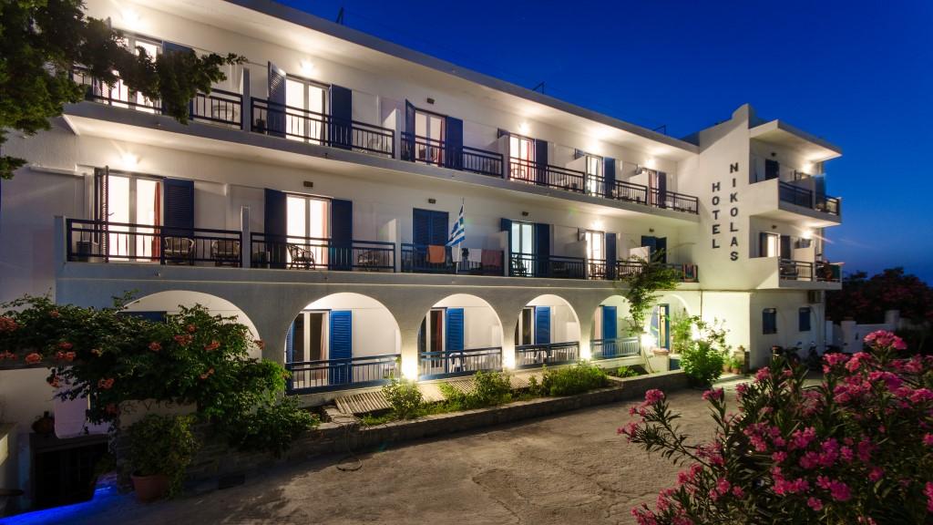 Nikolas Hotel Párosz Kültér fotó
